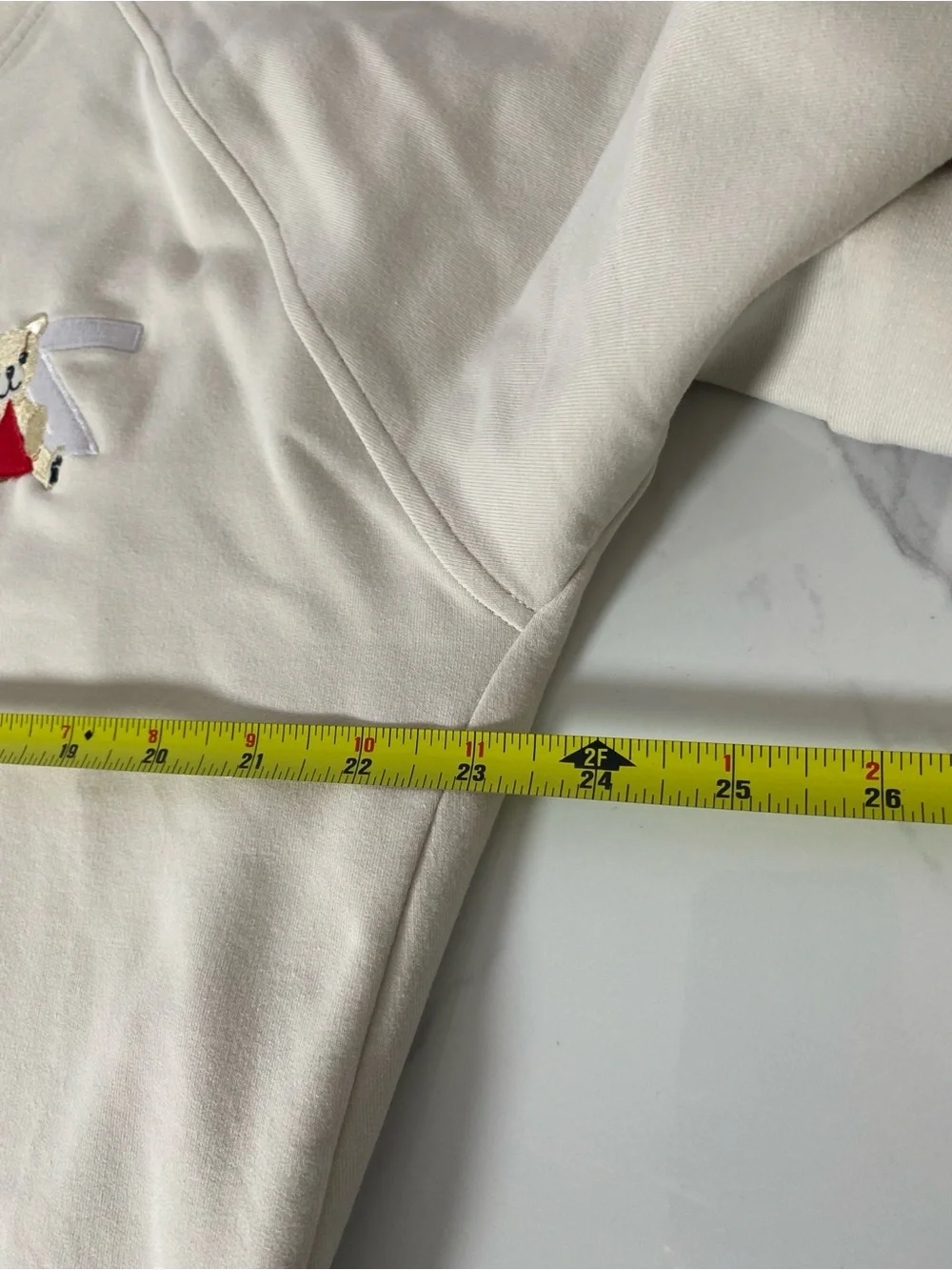 Lululemon City Sweat Jersey Sweatshirt Neutrals Cream Men's XXL - Picture 7 of 8